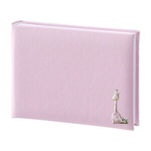 Cofanetto regalo rosa con decorazione giraffa, elegante e raffinato.