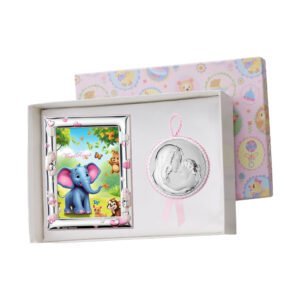 Elefante colorato con decorazioni per bambini, regalo speciale per neonati e bambini piccoli.